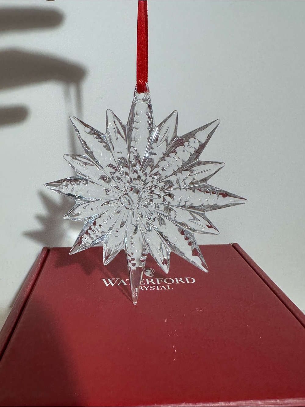 Waterford Crystal Snowflake Ornament